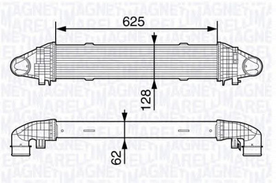 MAGNETI MARELLI 351319203360 -  Интеркулер